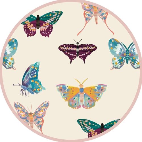 Wings of Paradise Butterflies Romper 3-6M