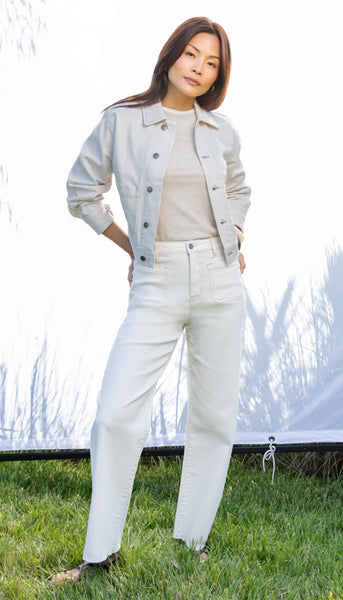 Peton-Long Sleeve Crop Jacket