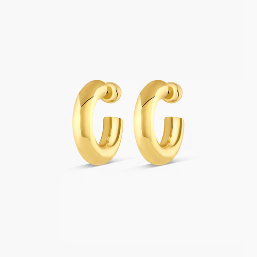 Lou Statement Small Hoops