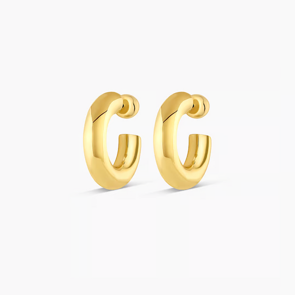 Lou Statement Small Hoops