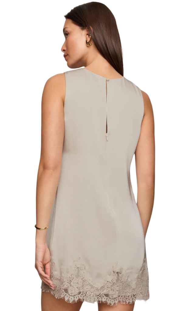 Meadow Muse Lace Mini Dress