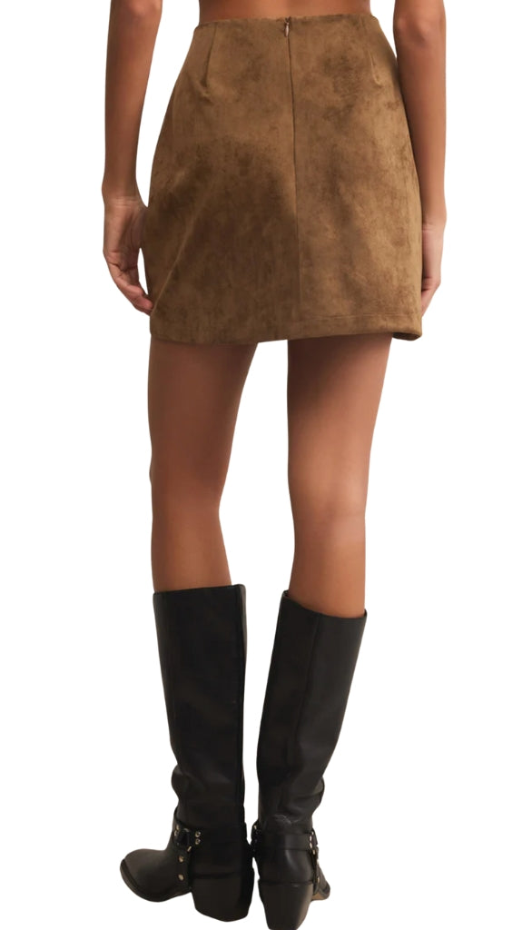 Ciera Suede Mini Skirt