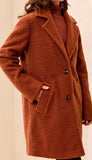 Long Sleeve Single Breast Coat With Lining