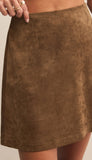 Ciera Suede Mini Skirt
