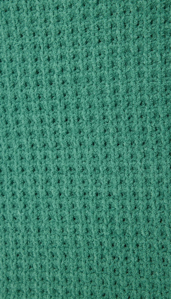 Long Sleeve Cozy Chenille Waffle Top