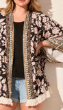 Lined Embelished Soft Jacket