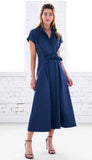 Long Rocky Dress Sueded Back