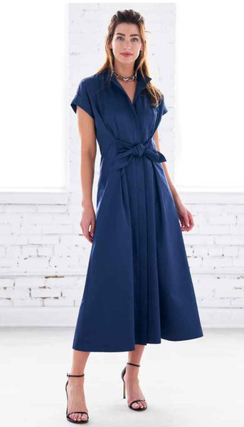 Long Rocky Dress Sueded Back