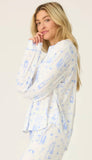 Long Sleeve Pj Top-Parisian Dreams