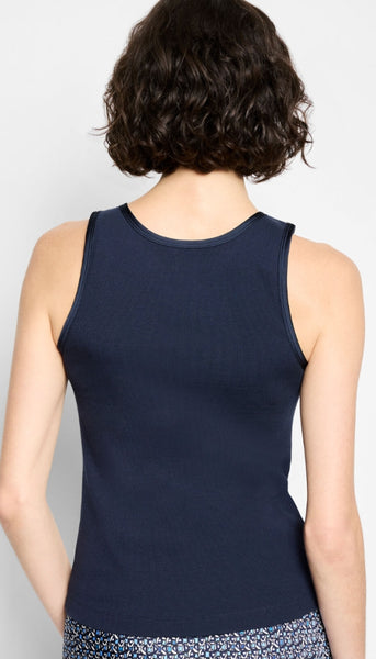 Trimmed Perfect Knit Rib Tank