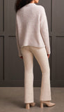 Long Sleeve Funnel Neck Sweater
