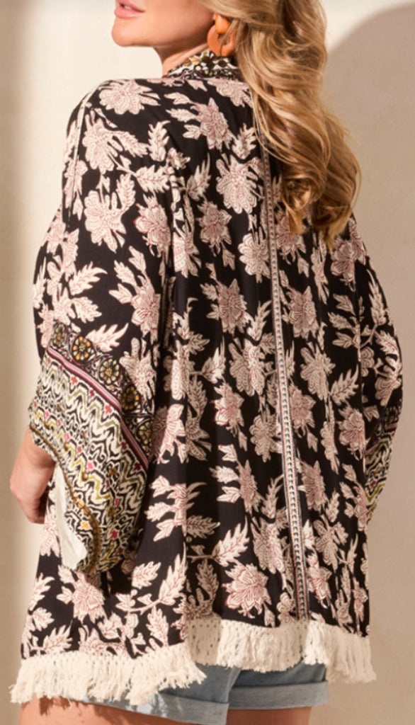 Lined Embelished Soft Jacket