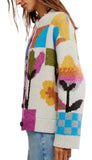Tulip Whirl Cardigan