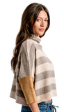 London Stripe Sweater - Beige Multi
