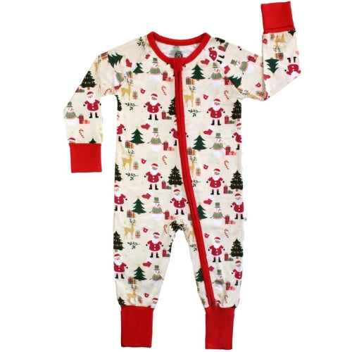 Cozy Christmas Convertibale Pj - 3-6M
