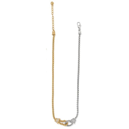 Meridian Ventus Two Tone Short Necklace