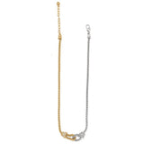 Meridian Ventus Two Tone Short Necklace