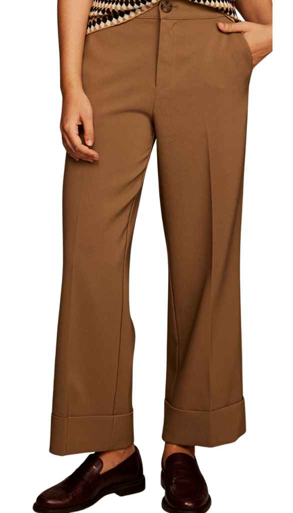 Clarendon Sleek Stretch Cuffed Ankle Pant
