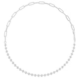 Split Chain-Oval & Ball 5Mm - Silver