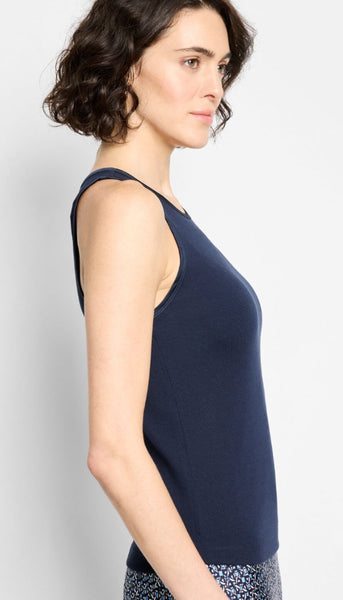 Trimmed Perfect Knit Rib Tank