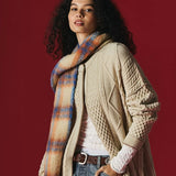Highland Plaid Skinny Scarf
