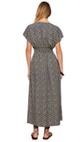 Sanna Iris Floral Mide Dress