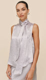 Scarf Neck Blouse