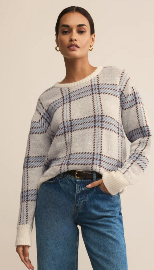 Junction Plaid Sweater