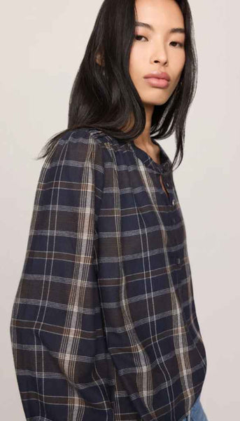 Autumn Plaid Button Up