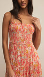 Balos Jardin Floral Midi Dress