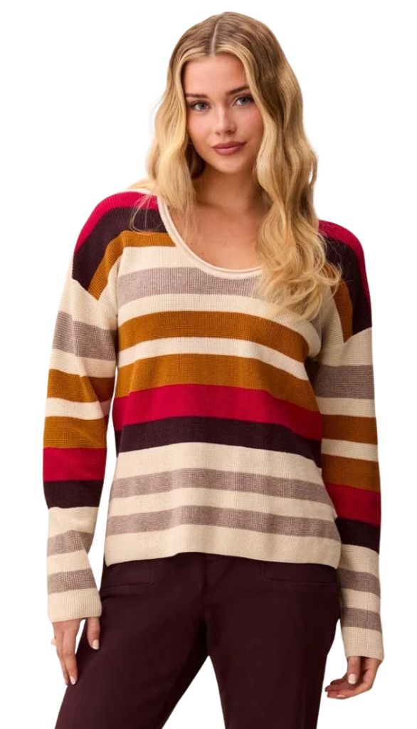 Long Sleeve U Neck Sweater