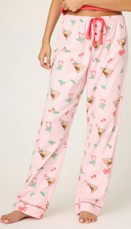 Pj Set Flannels-Pine Cones
