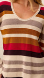 Long Sleeve U Neck Sweater