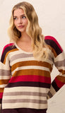 Long Sleeve U Neck Sweater