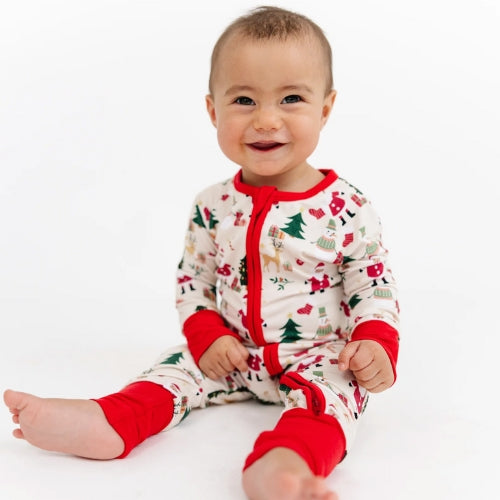 Cozy Christmas Convertibale Pj - 3-6M