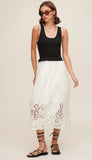 Alicia Contrast Midi Dress