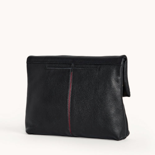 VIP Medium-Brush Gold, Red Zip