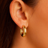 Lou Statement Small Hoops