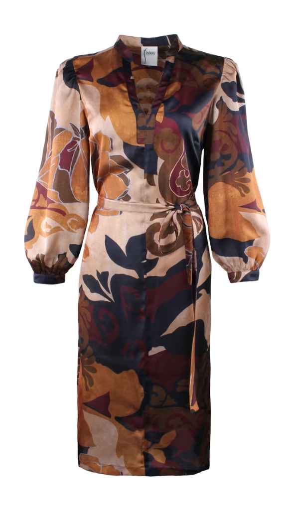 Franchesca Midi Dress Etruscan Scroll
