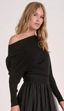 Off Shoulder Sweater
