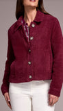 Long Sleeve Button Front Lined Jacket
