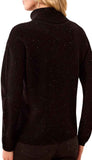 T-Neck Cable Stitch Sweater