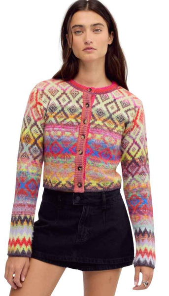 Skye Patterned Cardigan
