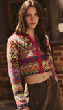 Skye Patterned Cardigan