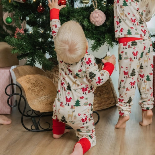 Cozy Christmas Convertibale Pj - 3-6M