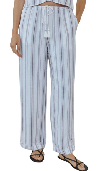 Beach Pant With Tassel Drawstring