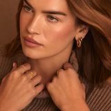 Lou Statement Small Hoops