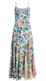 Floral Delight Sleeveless Maxi Dress