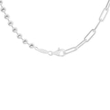 Split Chain-Oval & Ball 5Mm - Silver