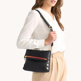 VIP Medium-Brush Gold, Red Zip